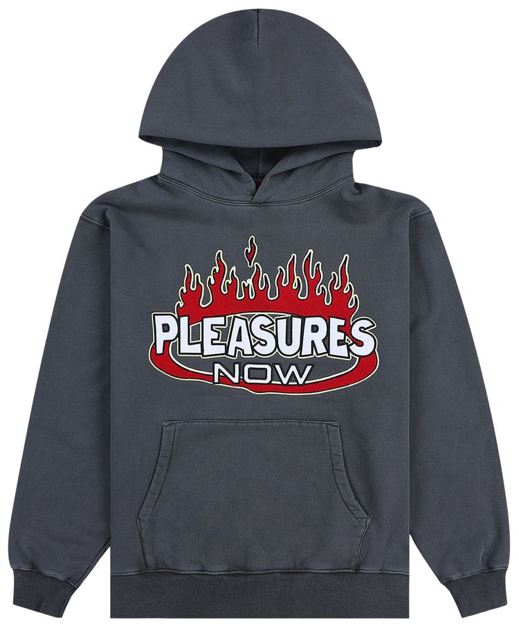 Pleasures Flame Hoodie Black