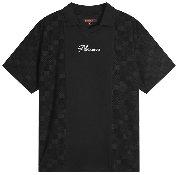 Pleasures Planets Polo Shirt Black