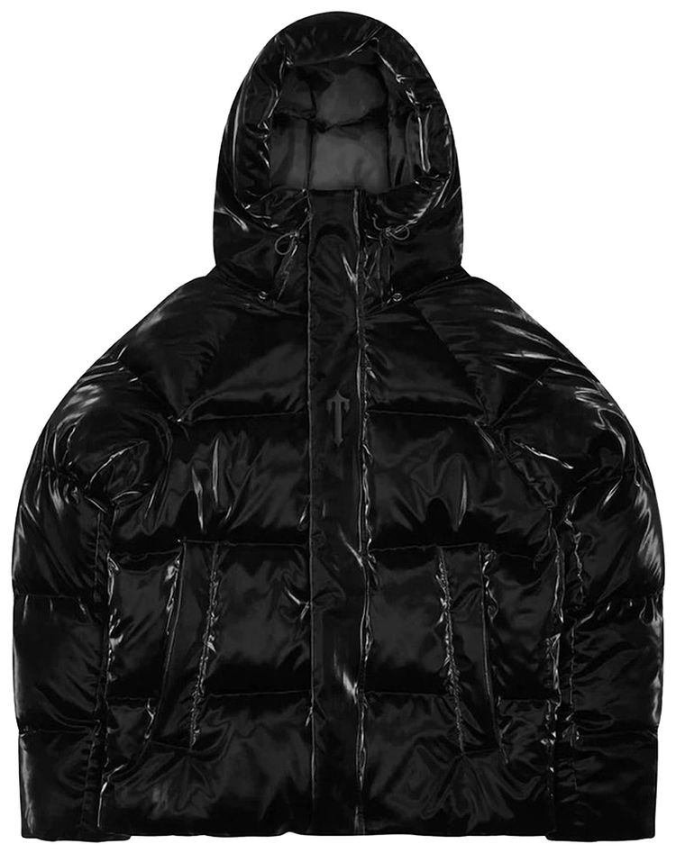 Trapstar Irongate Arch Puffer Jacket Gloss Black