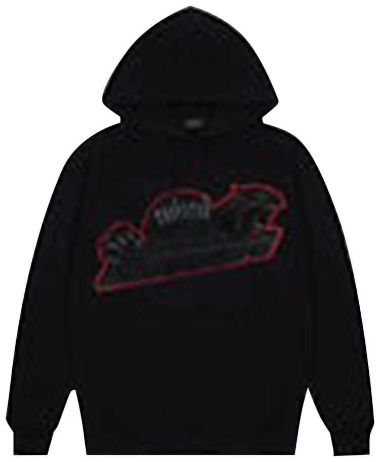 Trapstar Shooters Hoodie Tracksuit BlackRed