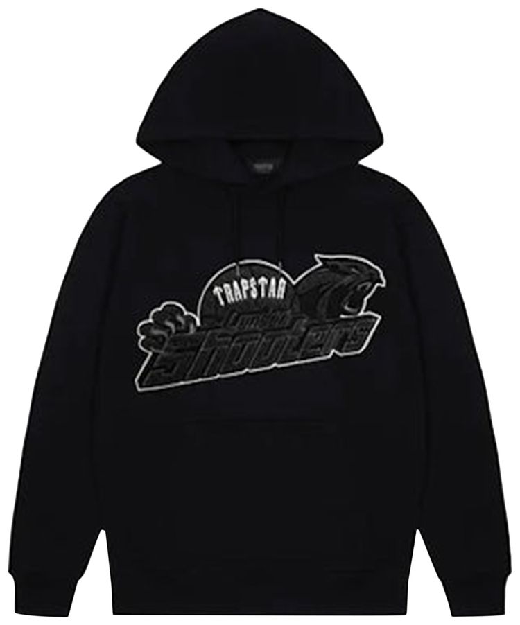 Trapstar Shooters Hooded Tracksuit Blackout Edition
