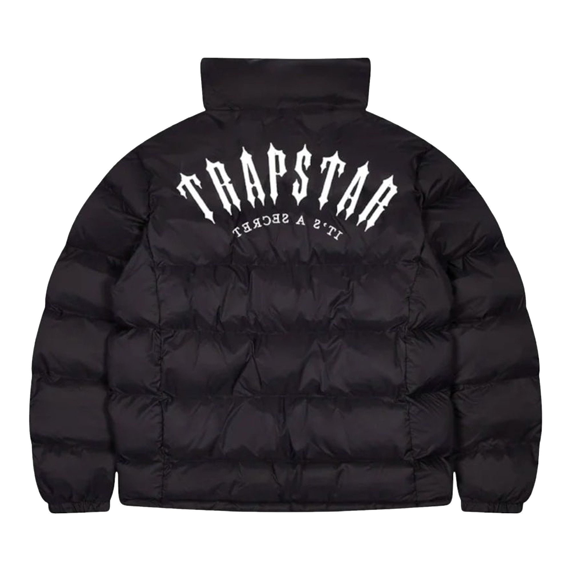 Buy Trapstar Irongate Arch Puffer Jacket 'Black' - 11984