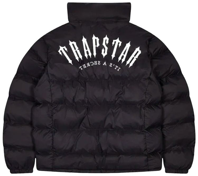 Trapstar Irongate Arch Puffer Jacket Black