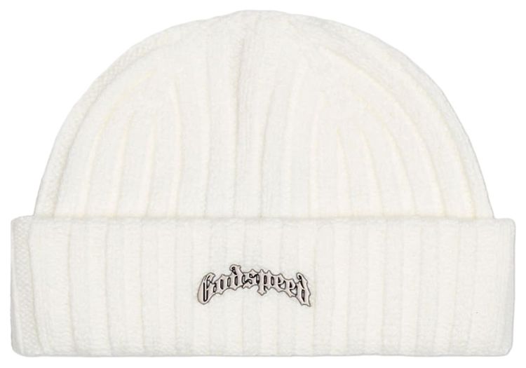 Godspeed OG Logo Emblem Beanie Aspen Snow