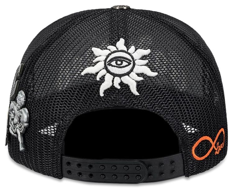 Godspeed GS Forever Premium Leather Trucker Hat Black