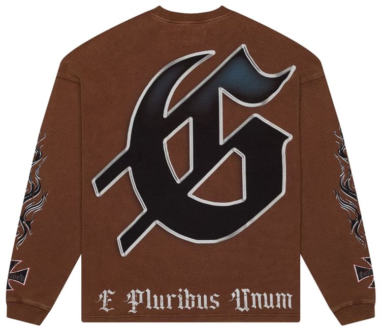 Godspeed Rocker Long Sleeve Thermal Brown Wash