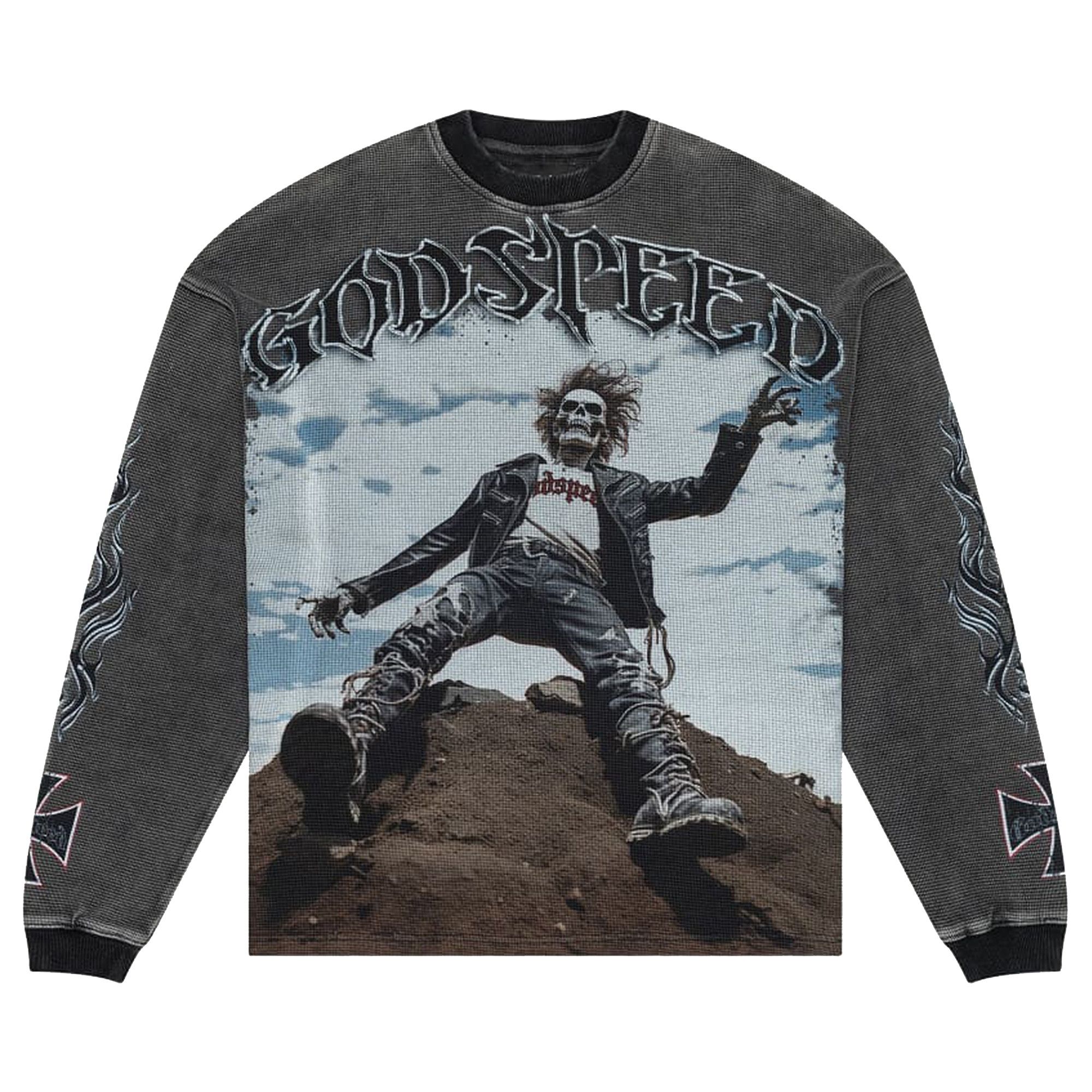 Buy Godspeed Rocker Long-Sleeve Thermal 'Grey Wash' - 11652