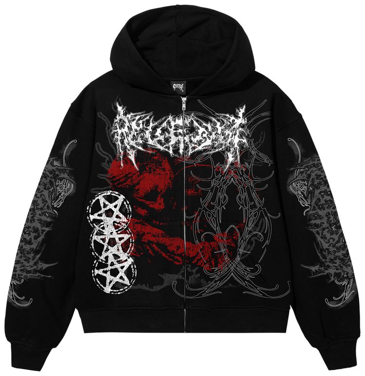 Revenge Abandoned Zip BlackRed