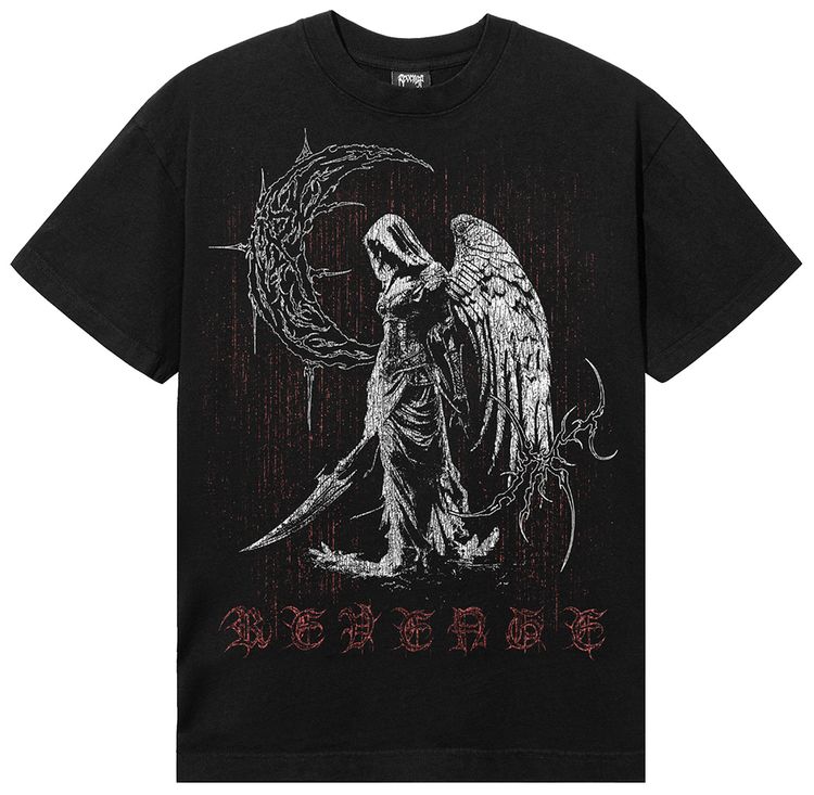 Revenge Scythe Tee Black
