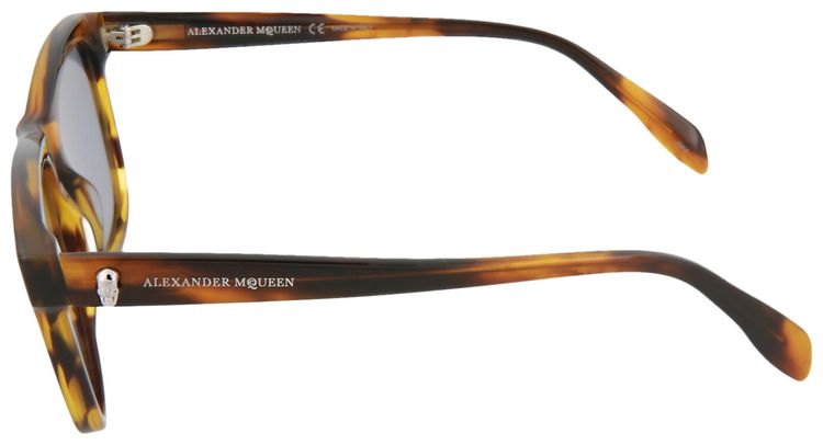 Alexander McQueen Square Sunglasses YellowBlue