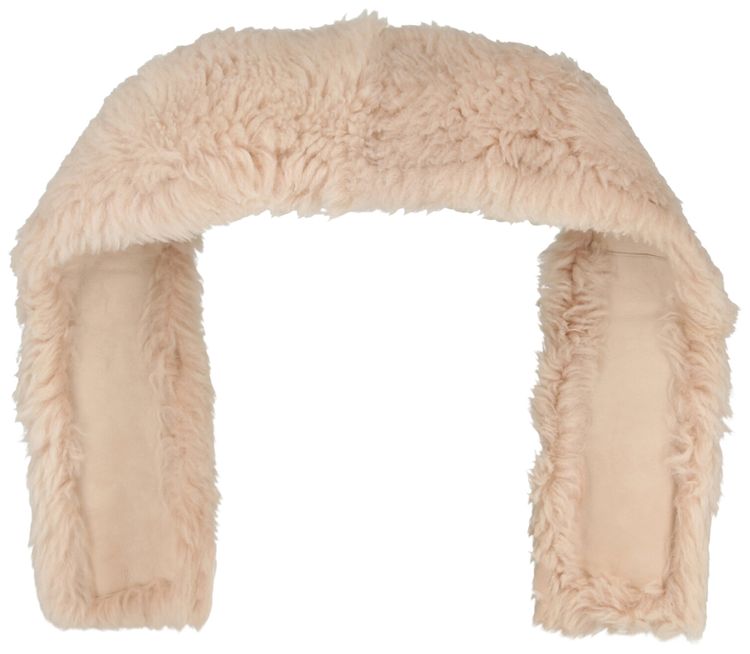 Bottega Veneta Lamb Fur Shawl Blondie