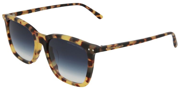 Bottega Veneta Square Sunglasses HavanaBlue