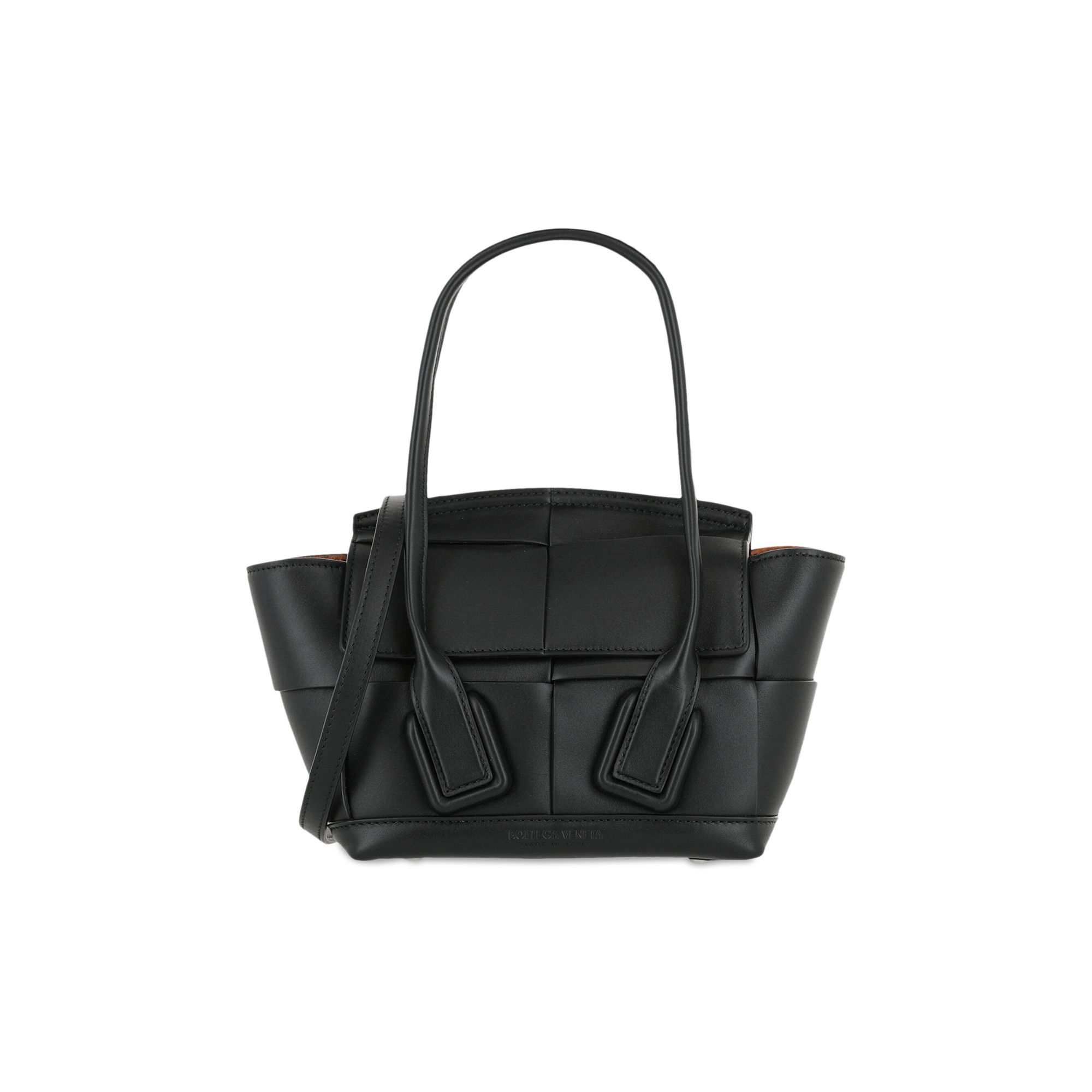 Buy Bottega Veneta Arco 33 Mini Grainy Leather Top Handle Bag