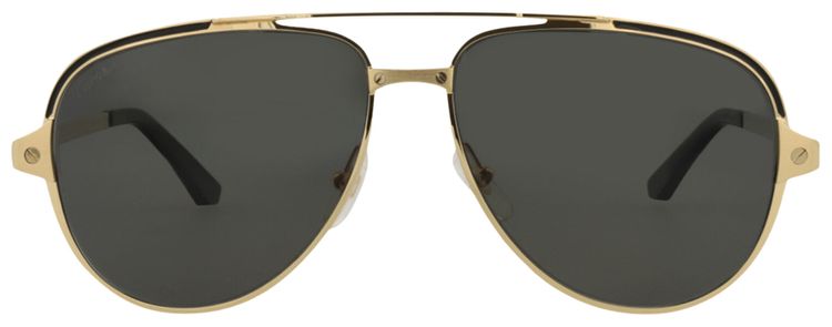 Cartier Aviator Sunglasses GoldGrey