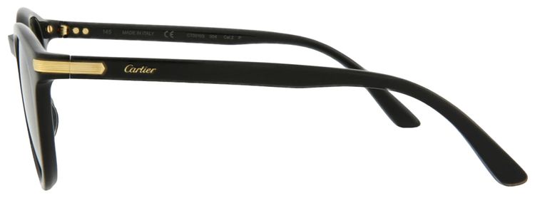 Cartier Round Sunglasses BlackGreen