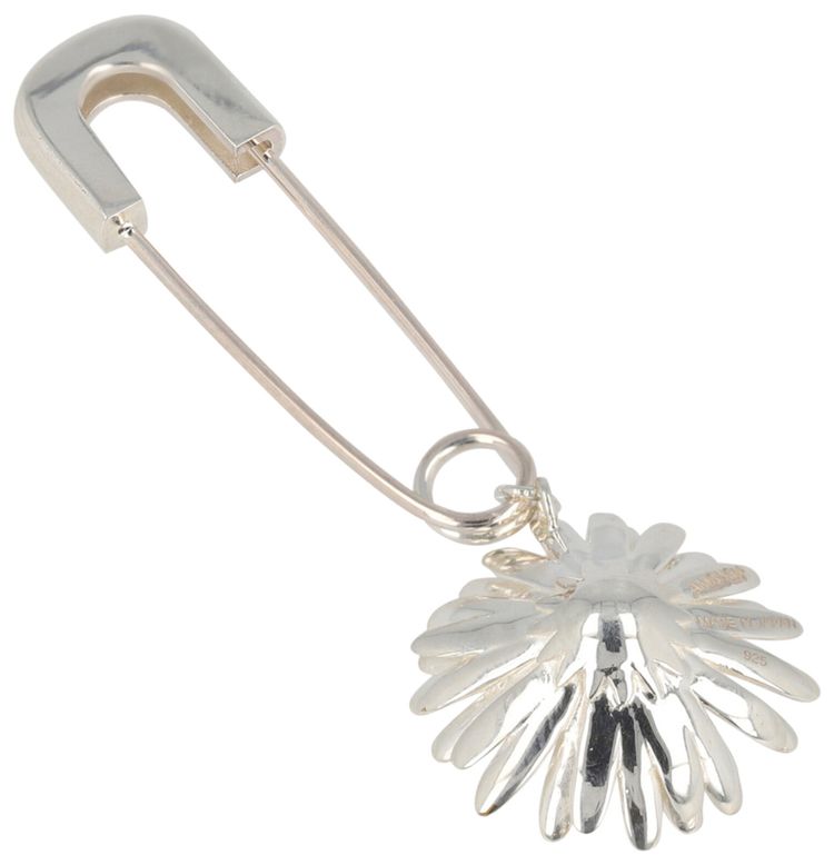 Ambush Daisy Charm Single Earring Silver