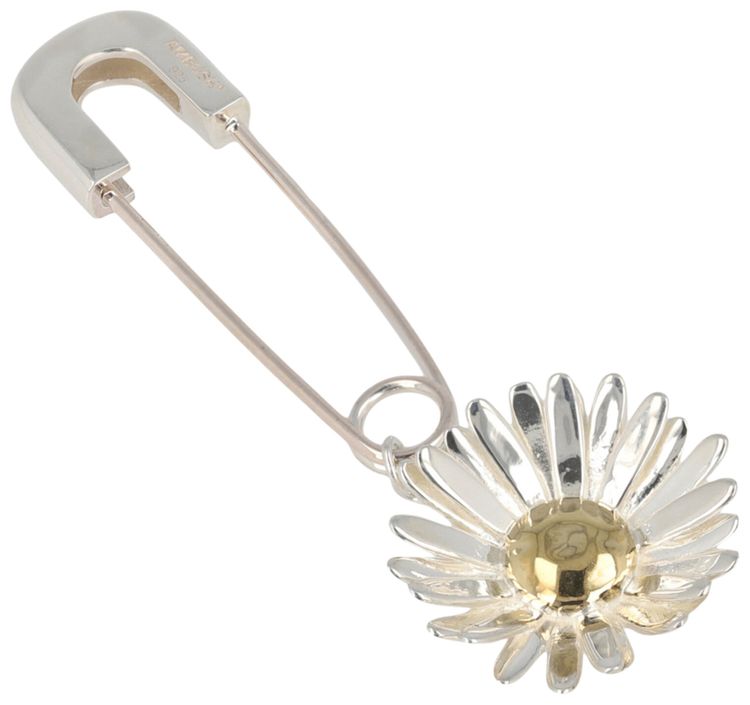 Ambush Daisy Charm Single Earring Silver