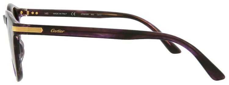 Cartier C DE Round Sunglasses HavanaGrey