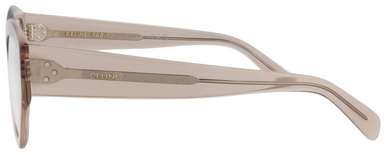CELINE Cat Eye Optical Glasses BeigeTransparent