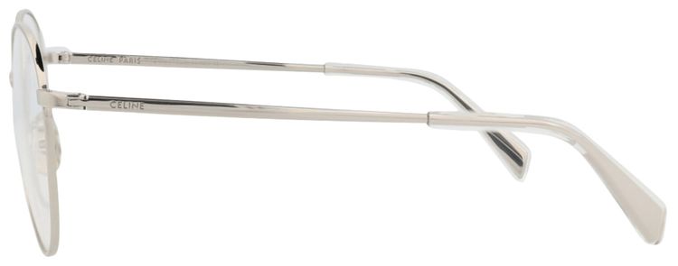 CELINE Cat Eye Optical Glasses PalladiumTransparent