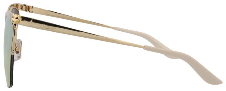 Cartier Square Sunglasses GoldPink