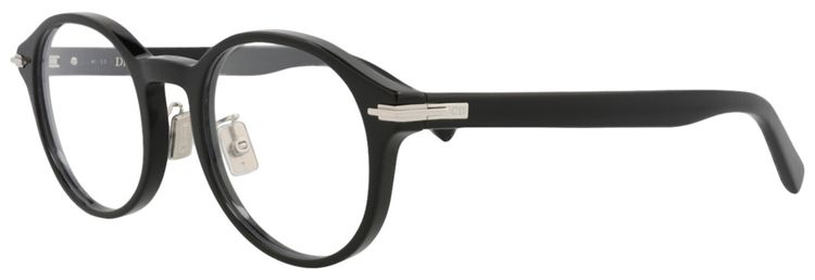 Dior Round Optical Glasses BlackTransparent