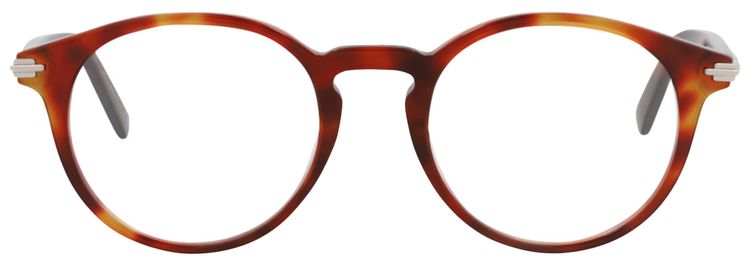 Dior Round Optical Glasses HavanaTransparent