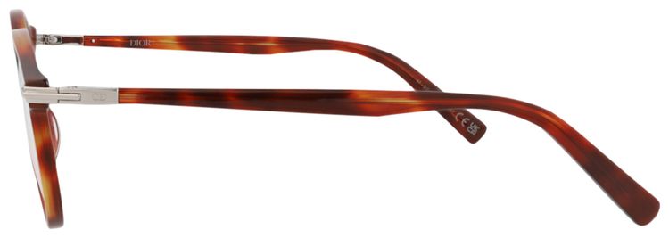 Dior Round Optical Glasses HavanaTransparent