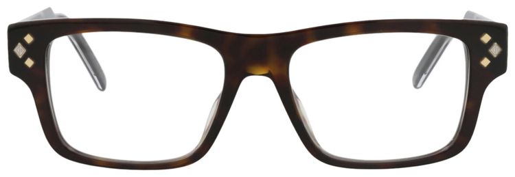 Dior Square Optical Glasses HavanaTransparent