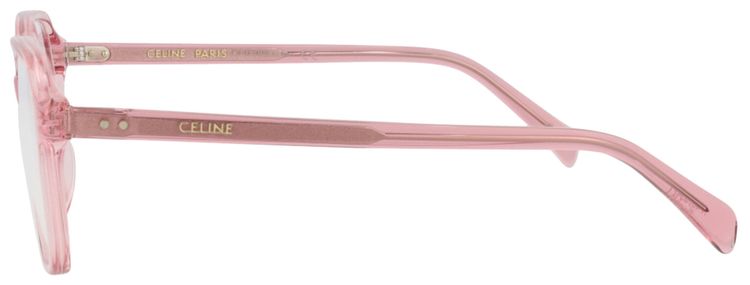 CELINE Square Optical Glasses PinkTransparent