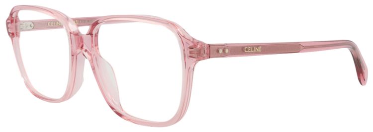 CELINE Square Optical Glasses PinkTransparent
