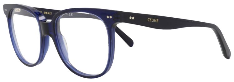 CELINE Square Optical Glasses BlueTransparent