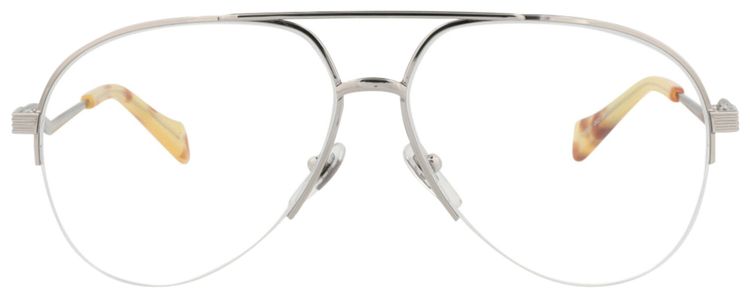 Gucci Aviator Optical Glasses SilverTransparent