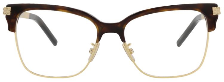 Givenchy Cat Eye Optical Glasses HavanaGoldTransparent