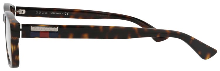 Gucci Square Optical Glasses HavanaTransparent