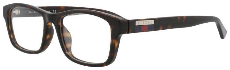 Gucci Square Optical Glasses HavanaTransparent
