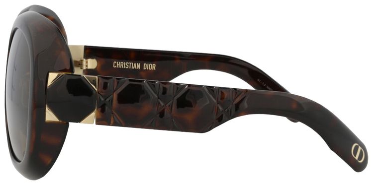 Dior Round Sunglasses HavanaGreen