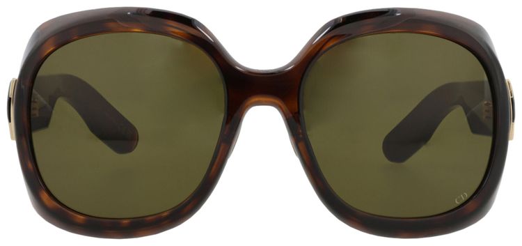 Dior Round Sunglasses HavanaGreen