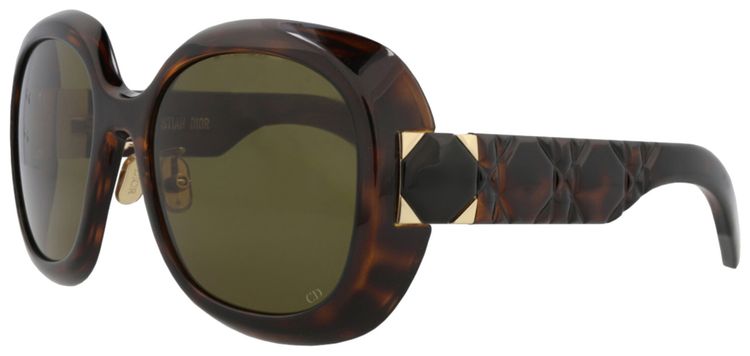 Dior Round Sunglasses HavanaGreen