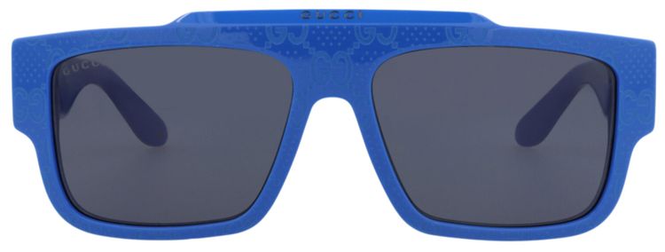 Gucci Square Sunglasses Blue