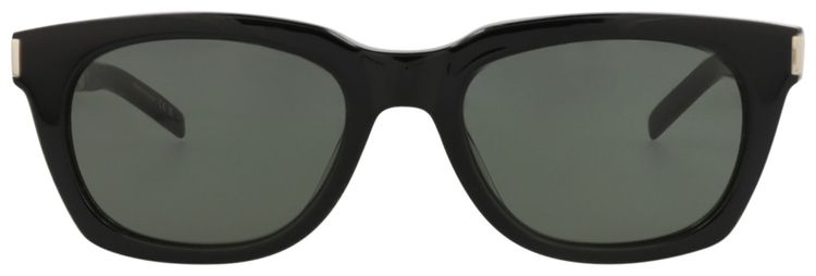 Saint Laurent Square Sunglasses BlackSilverGrey
