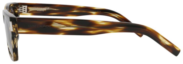 Saint Laurent Square Sunglasses HavanaGrey