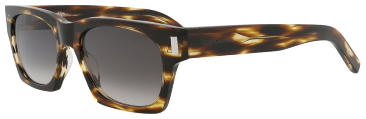 Saint Laurent Square Sunglasses HavanaGrey