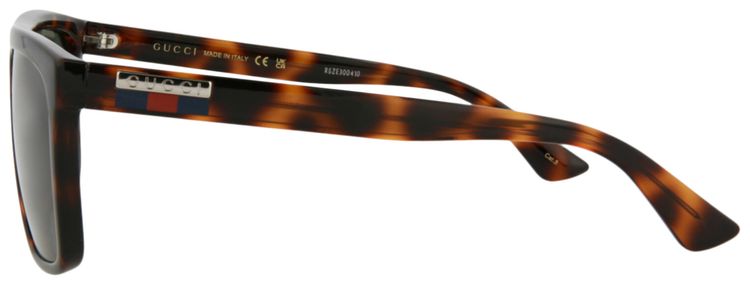 Gucci Square Sunglasses HavanaGreen