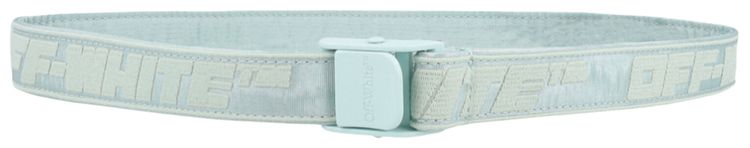 Off White Mini Industrial Belt Blue