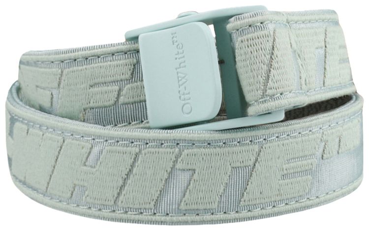 Off White Mini Industrial Belt Blue