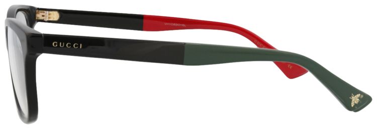 Gucci Square Optical Glasses BlackTransparent