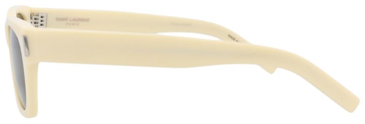 Saint Laurent Square Sunglasses IvoryGrey