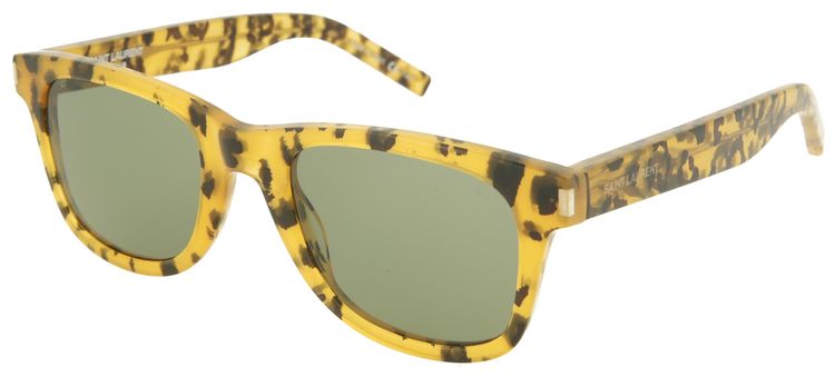 Saint Laurent Square Sunglasses AvanaGreen