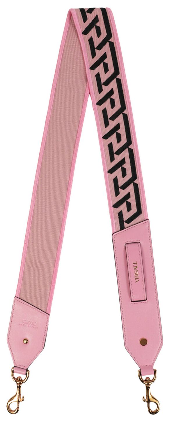 Versace Greca Handbag Strap Baby Pink